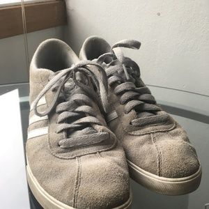 Grey Adidas Neo CloudFoam Sneakers